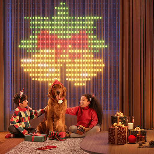 App Controlled 400 LED Lightshow Curtain Light - Christmas Factory