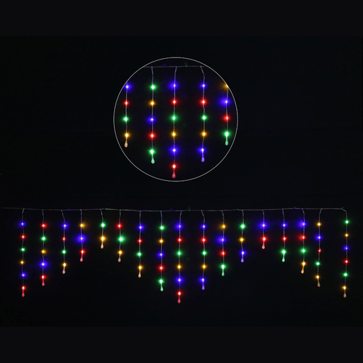 LED Bubble Drop Banner Light in Multicolour - Christmas Factory