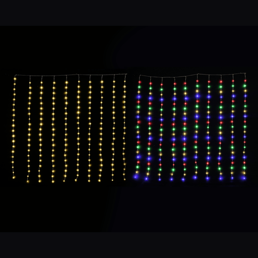 LED Dew Drop Curtain Light - available in 2 Colours - Christmas Factory