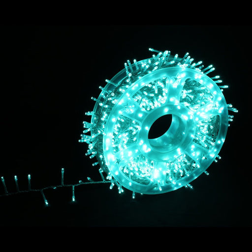 1000 Icy Blue Fairy Lights - Christmas Factory