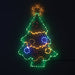 201 LED Flashing Deco Tree with Stand 80cm - Christmas Factory