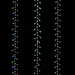 450 LED Cluster Light with White Waterfall Core - available in 3 Colours - Christmas Factory