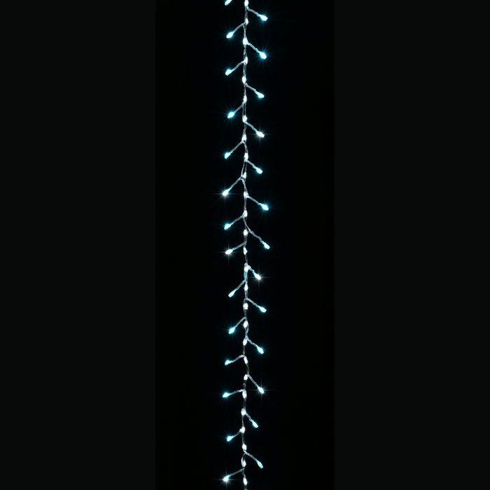 450 LED Cluster Light with White Waterfall Core - available in 3 Colours - Christmas Factory