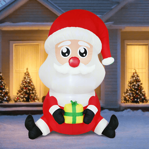 Airpower Big Head Santa 240cm - Christmas Factory