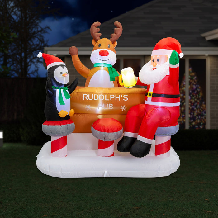 Airpower Rudolphs Pub 150cm - Christmas Factory