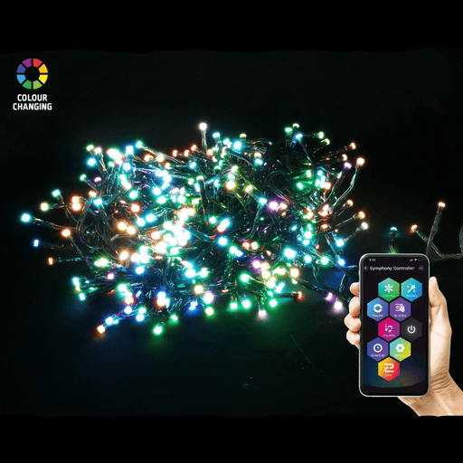 App Controlled 200 LED Lightshow Fairy Lights - Christmas Factory