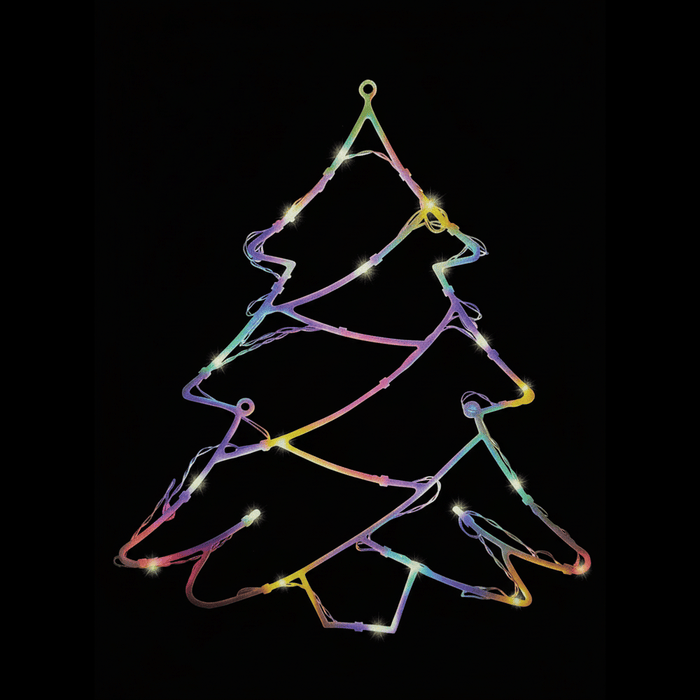 Battery Operated 24 LED Christmas Figure - available in 4 Designs - Christmas Factory