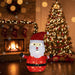 Battery Operated 30 LED Foldable Santa Figure 68cm - Christmas Factory