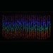 LED Curtain Lights Rainbow Color available in 2 sizes - Christmas Factory