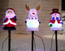 LED Disco Character Path Lights (3pc) - Christmas Factory