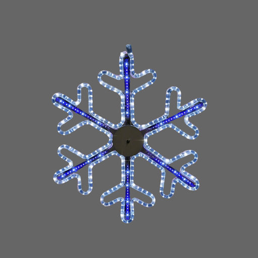 LED Flexi Strip Melting Snowflake White/Blue - Christmas Factory