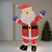 LED Giant Tinsel Mesh Santa (1.8m) - Christmas Factory