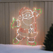 LED Happy Santa Twinkle Ropelight - Christmas Factory