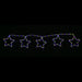 LED Ropelight 5 Stars Chain available in 2 Colors - Christmas Factory