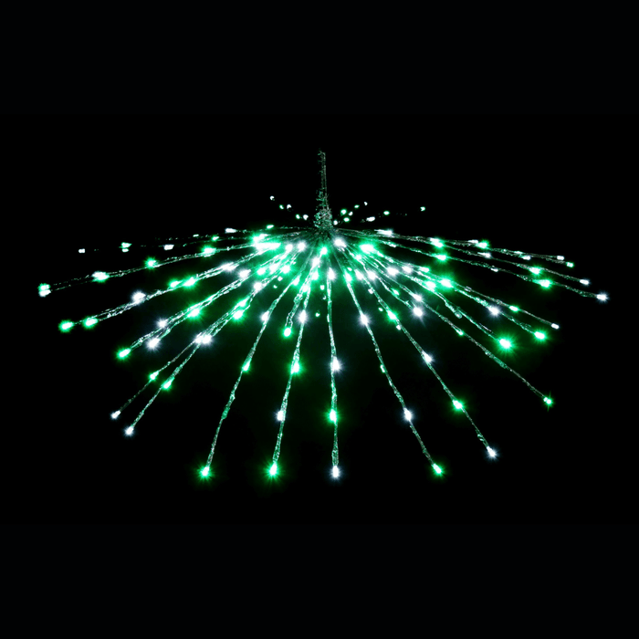 LED Silver Foil Sparkler 70cm - available in 2 Colours - Christmas Factory