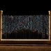 LED Twinkling Cluster Curtain Lights in Multicolour - Christmas Factory