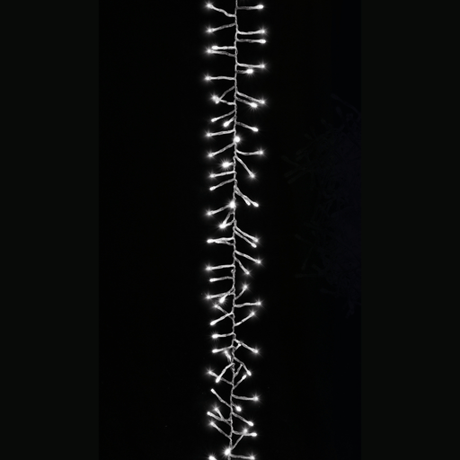 LED Twinkling Cluster Lights 6m - available in 3 Colours - Christmas Factory