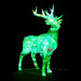 New Arrival: LED Dreamlight Reindeer – 130 Colour - Changing LEDs, 90cm - Christmas Factory