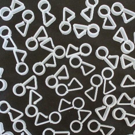 Ropelight Gutter Hooks – 50 Pack - Christmas Factory