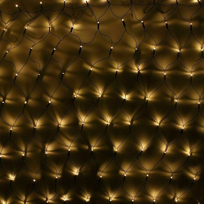 Solar 150 LED Net Light - available in 5 Colours - Christmas Factory