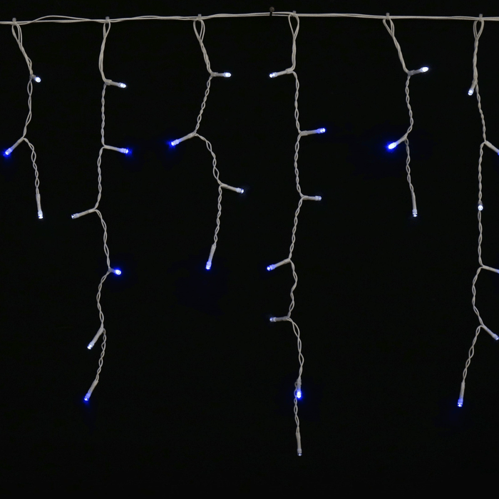 Solar 200 LED Icicle Lights - available in 5 Colours - Christmas Factory