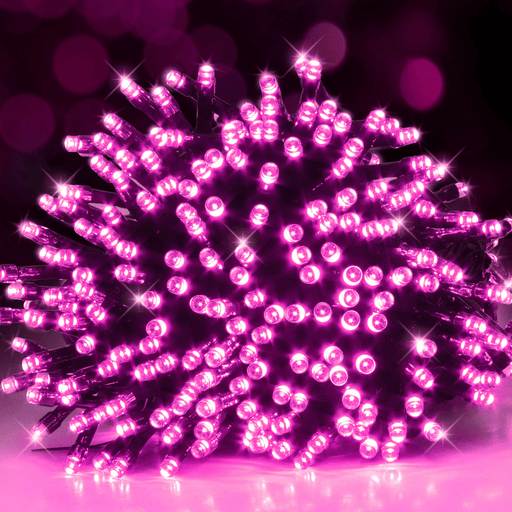 Solar 240 LED Fairy Lights - available in 6 Colours - Christmas Factory