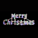 Solar LED Multicolour Merry Christmas Sign - Christmas Factory