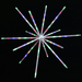 Solar LED Multicolour Meteor 58cm - Christmas Factory