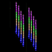 Solar LED Rainfall Tube LIghts 8 Pack - available in 2 Colours - Christmas Factory