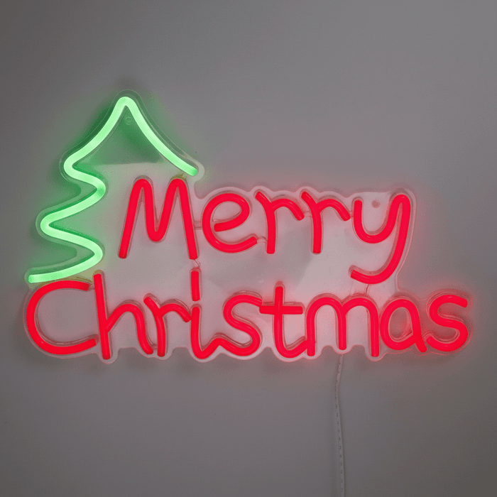USB LED Neon Christmas Sign Available in Two Design - Christmas Factory