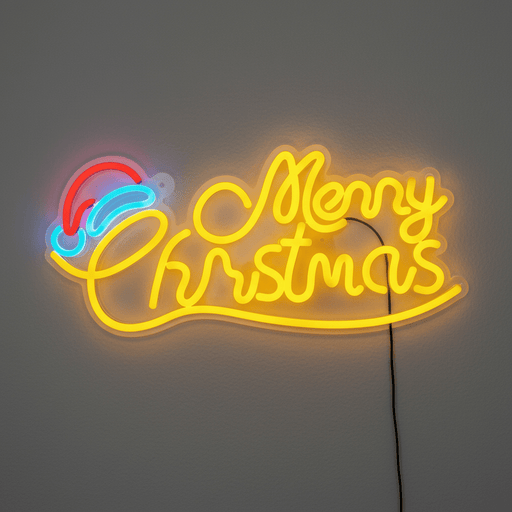 USB LED Neon Christmas Sign Available in Two Design - Christmas Factory