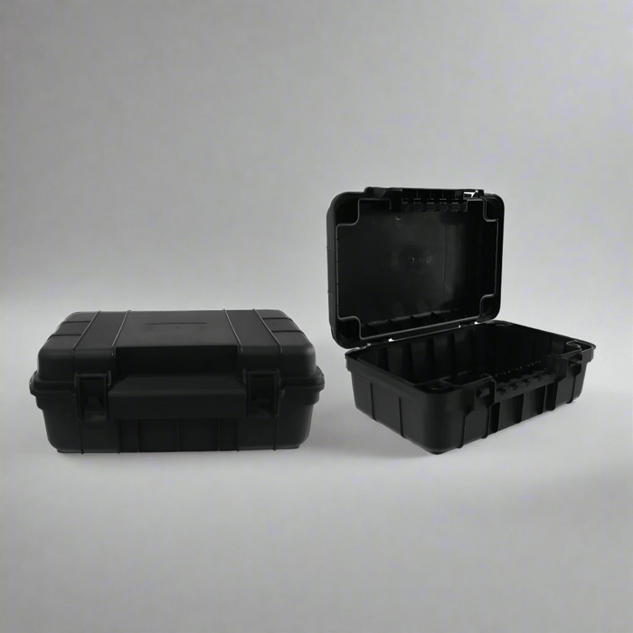 Weatherproof Outdoor Box with Hinged Lid - Christmas Factory